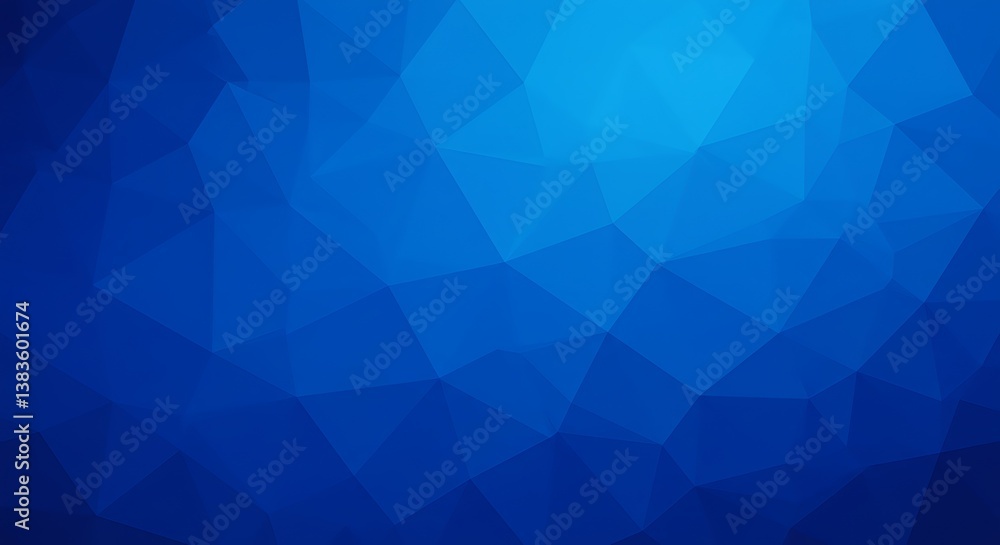 Azure Facets of Light AI Generated Azure Facets of Light AI Generated