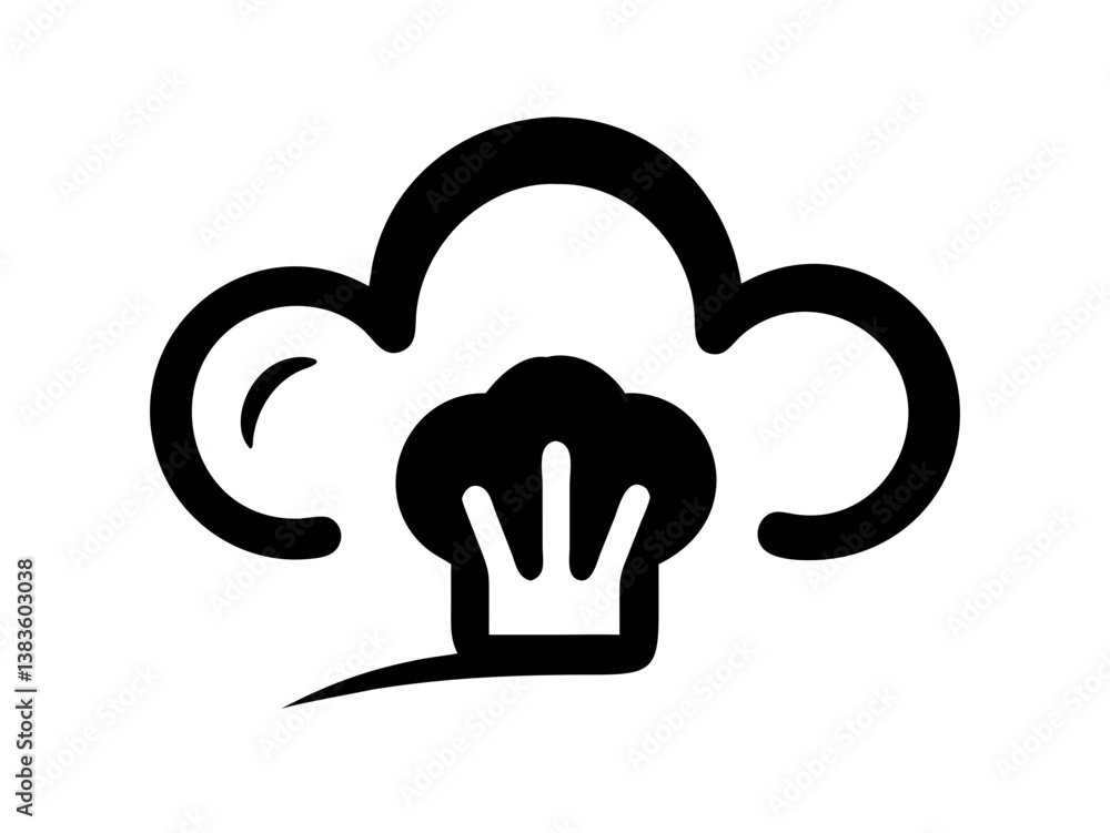 cheaf logo balck vector desigen cheaf logo balck vector desigen