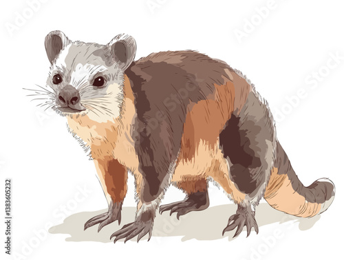 Dinkum vector illustration isolated on white