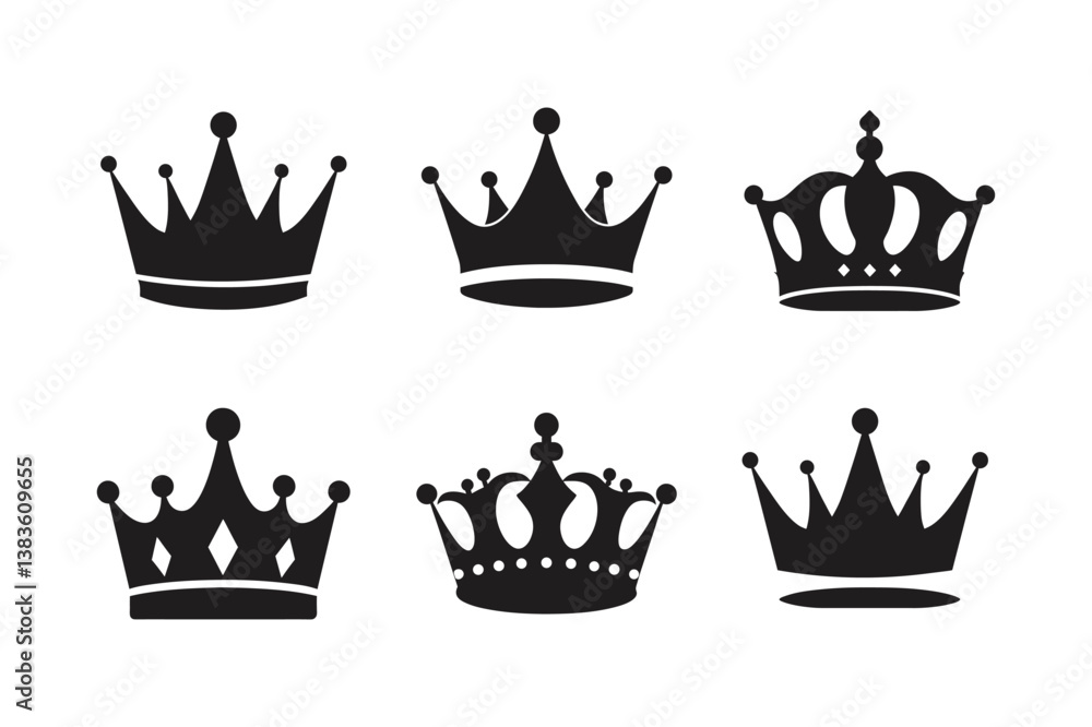 royal crown vector art design royal crown vector art design