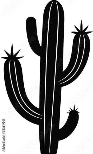 cactus isolated on white background