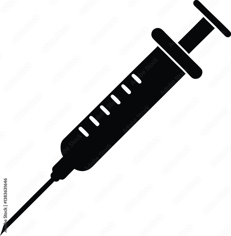 syringe isolated on white syringe isolated on white