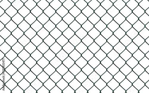 Obraz na płótnie Square wire fence mesh. Wire mesh fence texture. Transparent background, PNG w salonie