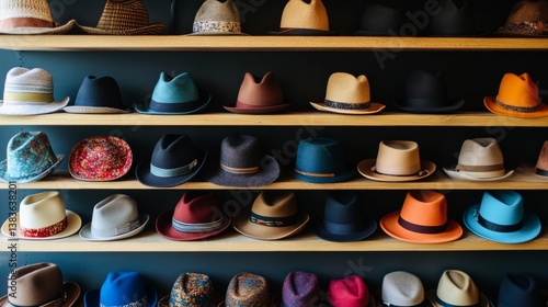 Wallpaper Mural A shop that makes custom hats for every personality type. Torontodigital.ca