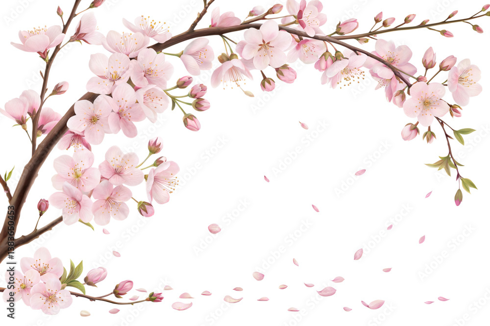 Cherry Blossom Branches with Pink Flowers PNG. Delicate Sakura Flower Branch Clipart. Pink Cherry Blossoms. Cherry Blossom Branches with Pink Flowers PNG. Delicate Sakura Flower Branch Clipart. Pink Cherry Blossoms.