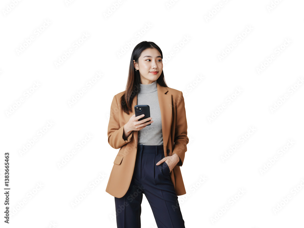 Businessfrau mit Smartphone in moderner Kleidung PNG mit transparentem Hintergrund
Businessfrau mit Smartphone in moderner Kleidung PNG mit transparentem Hintergrund