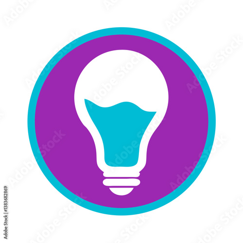 Creative Lightbulb Symbol Representing Ideas and Inspiration  