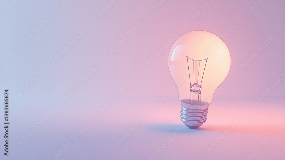 Glowing Light Bulb Ideas, Innovation, and Inspiration Glowing Light Bulb Ideas, Innovation, and Inspiration