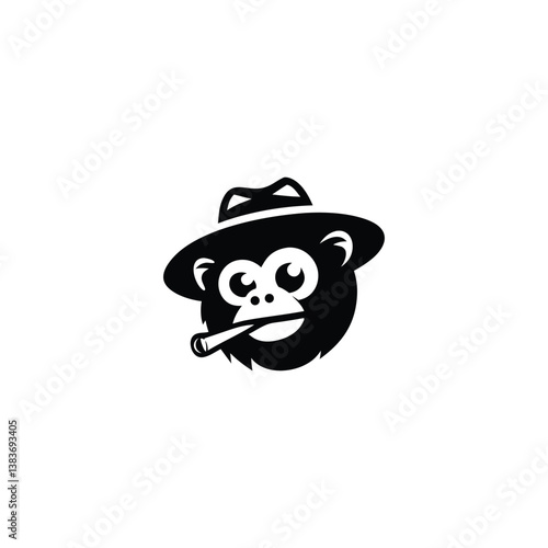 Little Brat Logo Mischievous Kid Mascot