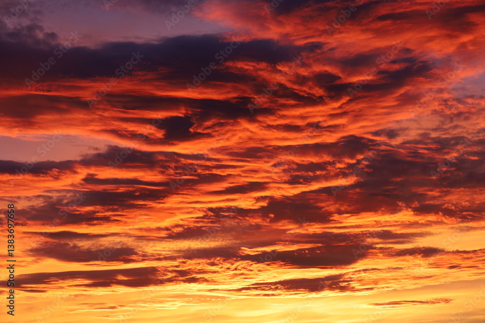 Obraz premium sunset in the sky