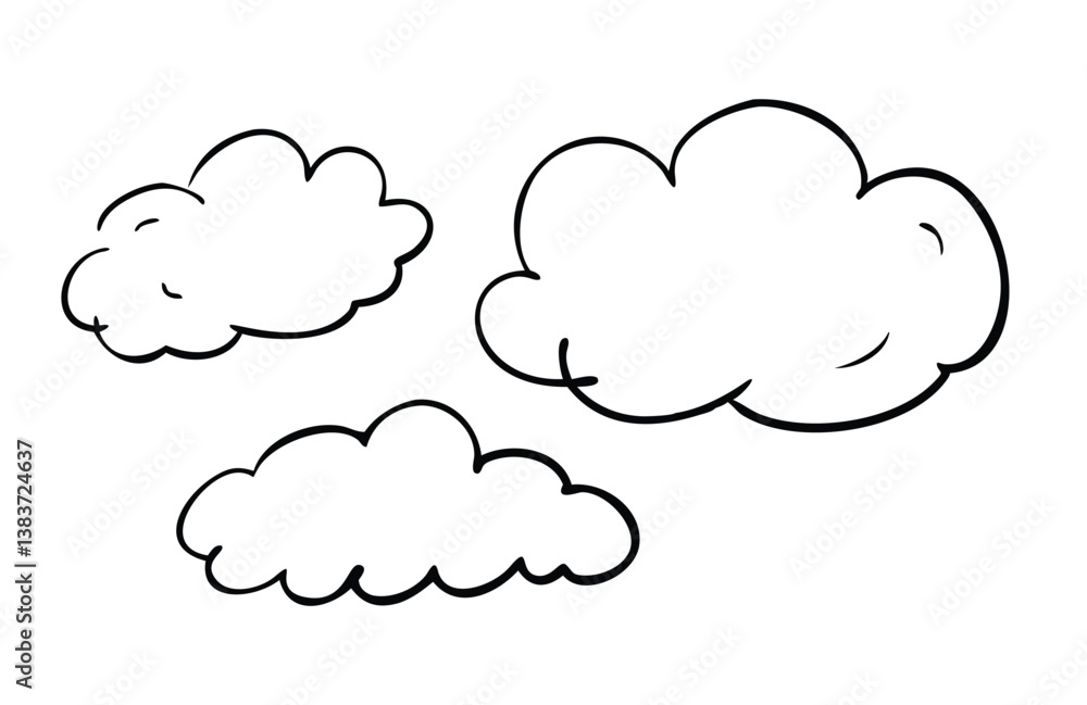 Cloud speech bubble icon vector illustration design Cloud speech bubble icon vector illustration design