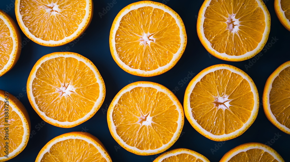Obraz premium background of orange slices