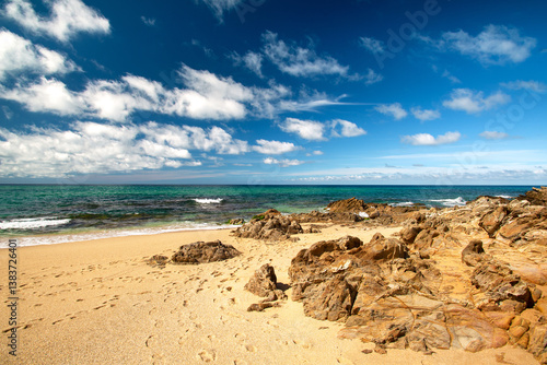 Fototapeta Naklejka Na Ścianę i Meble -  Sardegna, spiaggia di Pistis, Arbus, Italia, Europa occidentale 