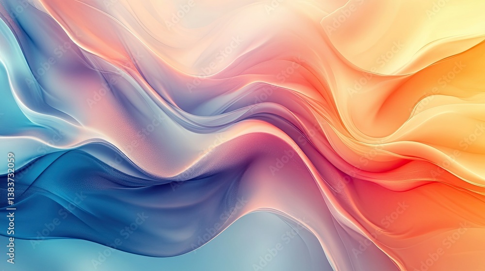 Abstract Background with Smooth Shapes, Featuring Fluid and Elegant Design -- Abstract Background with Smooth Shapes, Featuring Fluid and Elegant Design --