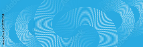 Modern abstract background. Glossy white gradient circle lines. Minimal geometric pattern. Simple graphic elements. Futuristic concept. Suitable for cover, poster, banner, brochure, eps10.