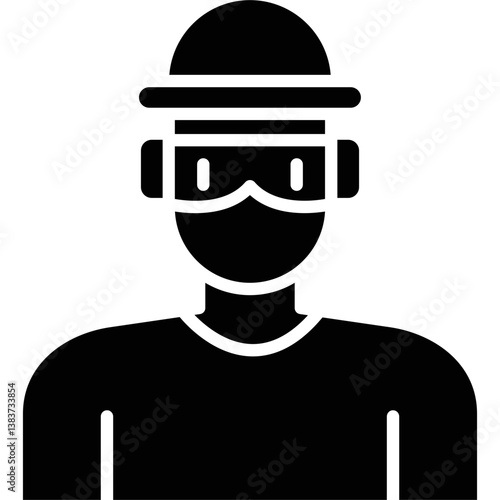 Criminal Icon Vector Element