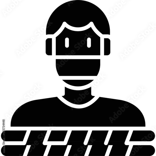 Kidnapping Icon Vector Element