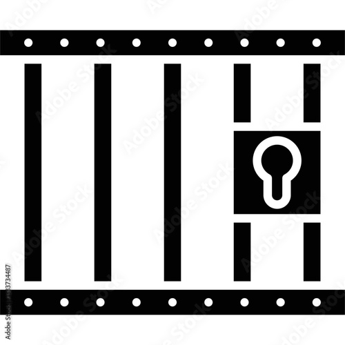 Prison Icon Vector Element