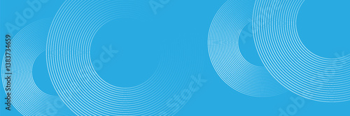 Modern abstract background. Glossy white gradient circle lines. Minimal geometric pattern. Simple graphic elements. Futuristic concept. Suitable for cover, poster, banner, brochure, eps10.