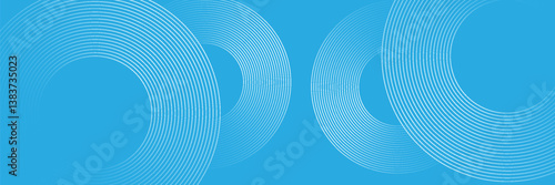 Modern abstract background. Glossy white gradient circle lines. Minimal geometric pattern. Simple graphic elements. Futuristic concept. Suitable for cover, poster, banner, brochure, eps10.