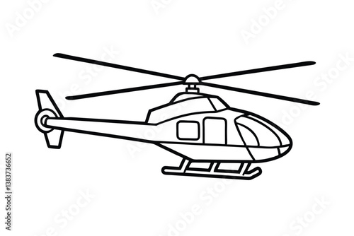  helicopter vector illustration