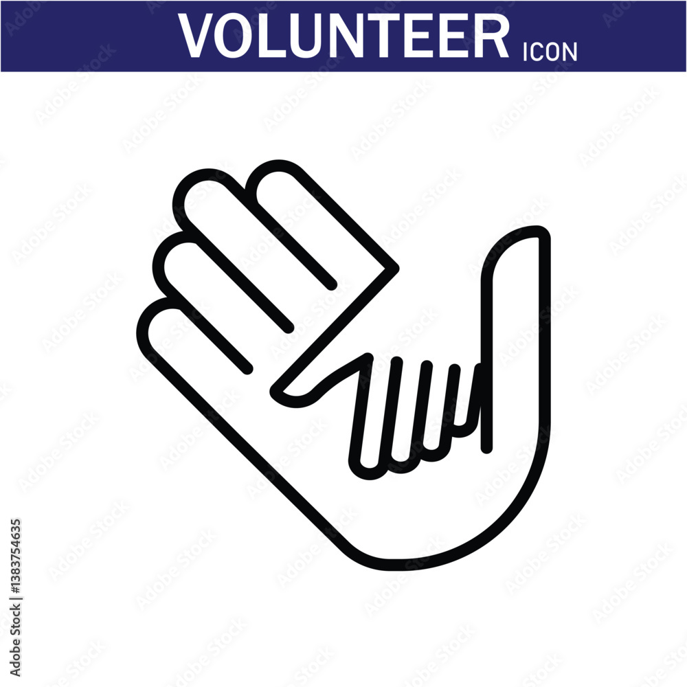 Volunteer Vector Line Icon . Volunteering, Charitable Organizations Logo Linear Pictograms. Donations, Humanitarian Aid, Peace-Keeping Missions Symbols Contour Illustrations . EPS 10 . Volunteer Vector Line Icon . Volunteering, Charitable Organizations Logo Linear Pictograms. Donations, Humanitarian Aid, Peace-Keeping Missions Symbols Contour Illustrations . EPS 10 .