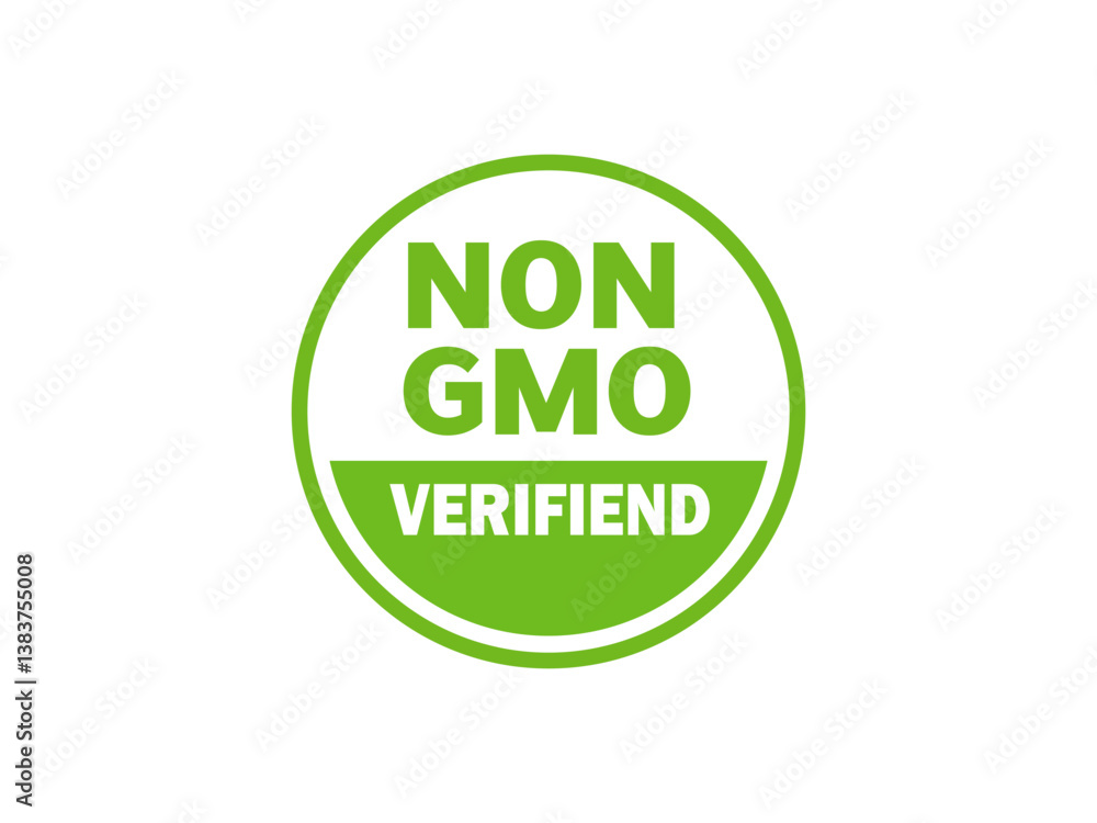 A green non gmo verifiend circle logo A green non gmo verifiend circle logo