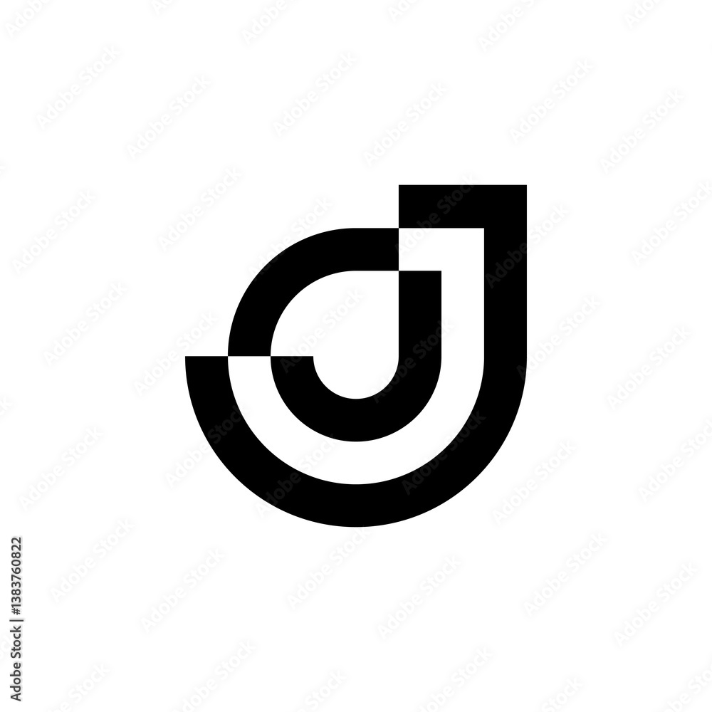 letter J logo letter J logo