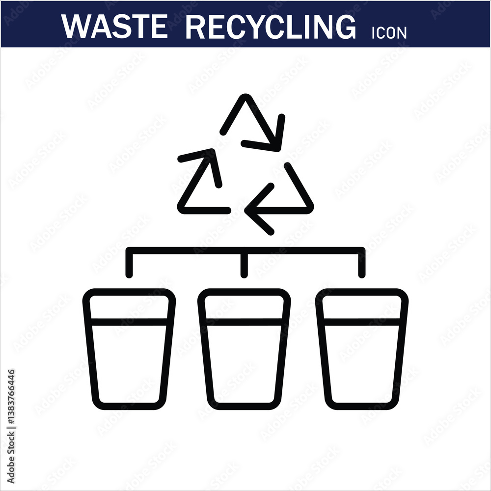 recycling waste line icons. Plastic bottle, biodegradable trash, junk truck, landfill, paper, glass, battery, conveyor vector illustration. Outline signs about garbage recycle. Editable Stroke .Eps 10 recycling waste line icons. Plastic bottle, biodegradable trash, junk truck, landfill, paper, glass, battery, conveyor vector illustration. Outline signs about garbage recycle. Editable Stroke .Eps 10
