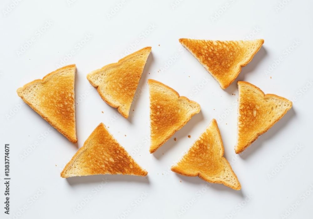 Sliced toast golden brown bread Sliced toast golden brown bread