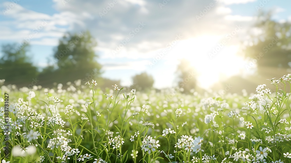 Fototapeta premium Beautiful Colored flowers with blurry background wallpaper vase nature