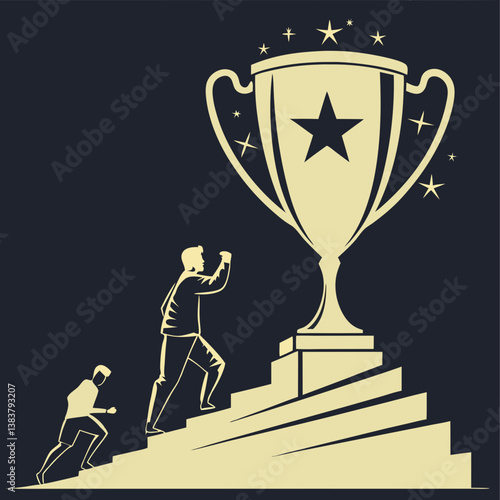 gold trophy cup