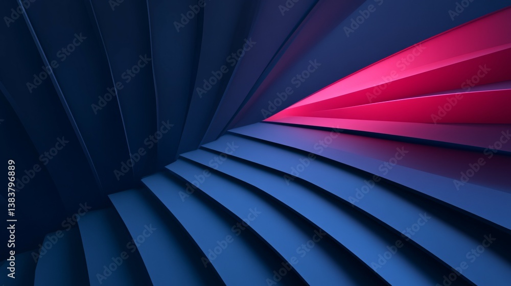 custom made wallpaper toronto digitalAbstract composition of layered geometric shapes with color gradients