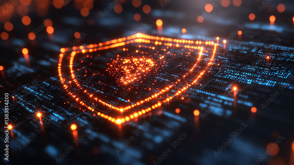 Futuristic Cyber Security Shield Protection Digital Technology 39 Futuristic Cyber Security Shield Protection Digital Technology 39