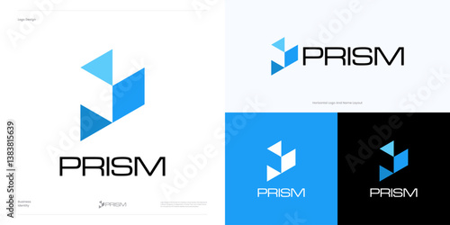 Letter P cube logo icon design vector element editable, Symbol initial P hexagon or prism for building architecture construction, real estate house, home property. and other brand identity business.