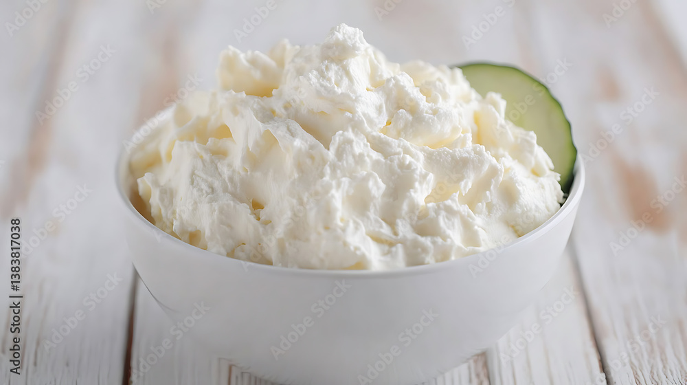 Dip with cream cheese and sour cream, carrots, vegetables and cucumber on a white wooden background Dip with cream cheese and sour cream, carrots, vegetables and cucumber on a white wooden background