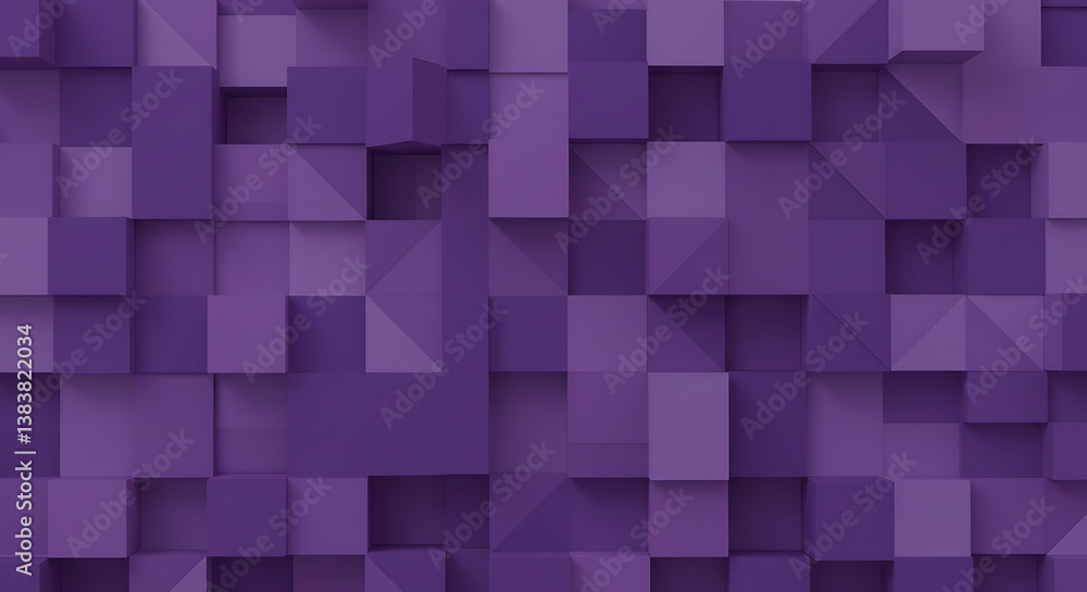 Amethyst Cubism AI Generated Amethyst Cubism AI Generated