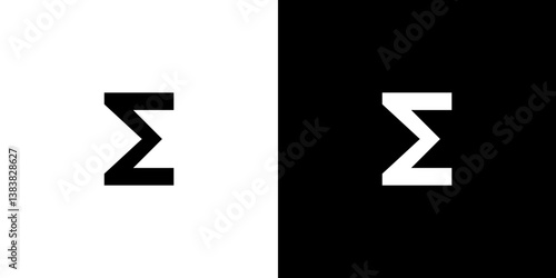 Sigma Symbol Icon
