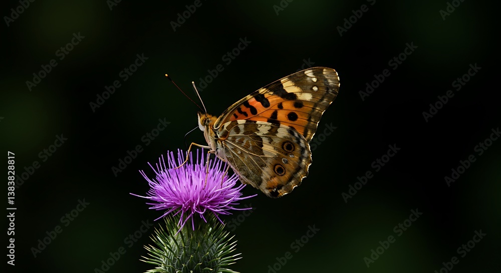 Fototapeta premium Whispers of Twilight AI Generated