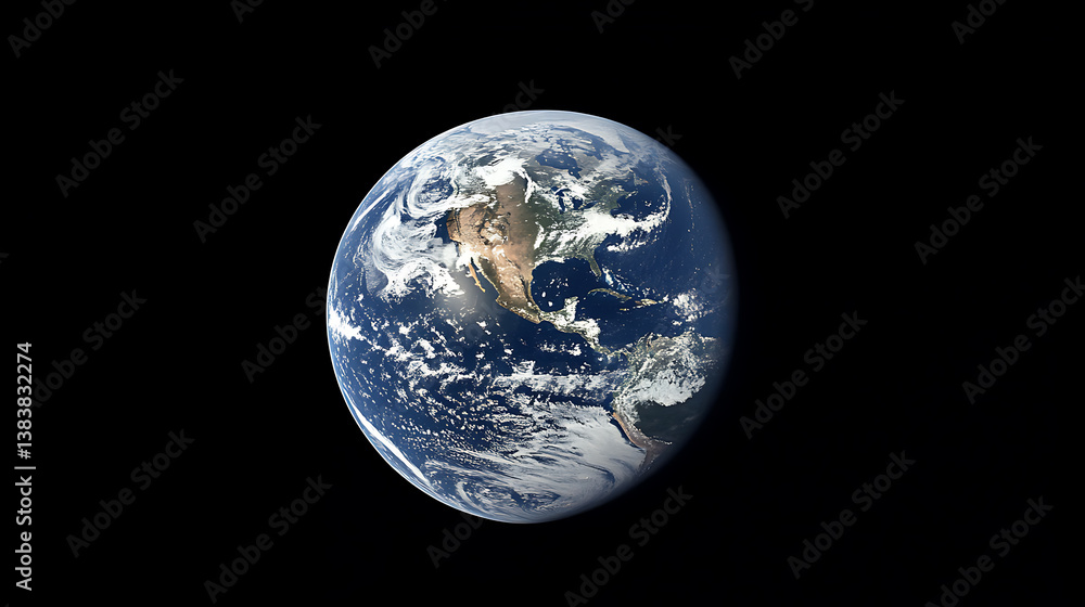 An image of the earth from space An image of the earth from space