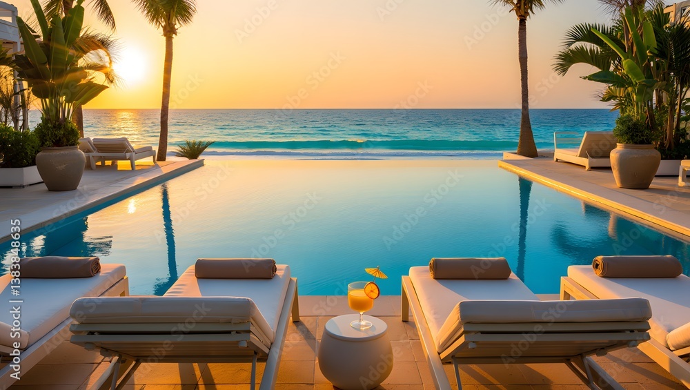 Resort with Pool and Ocean View AI Resort with Pool and Ocean View AI