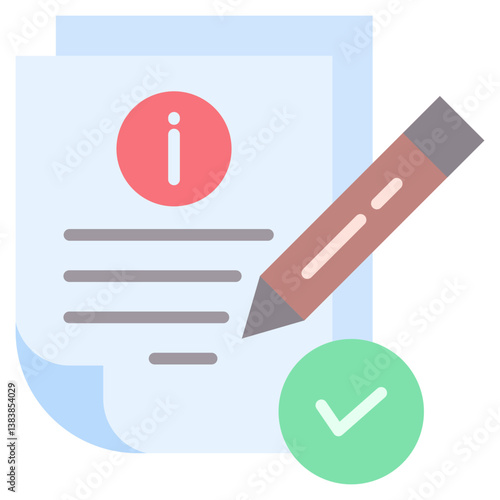 Informed Flat Icon