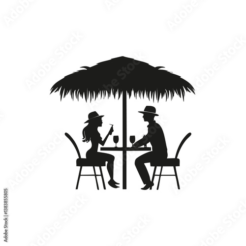 couple on the beach