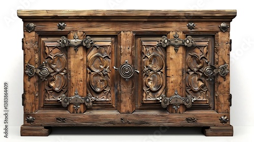 old wooden box