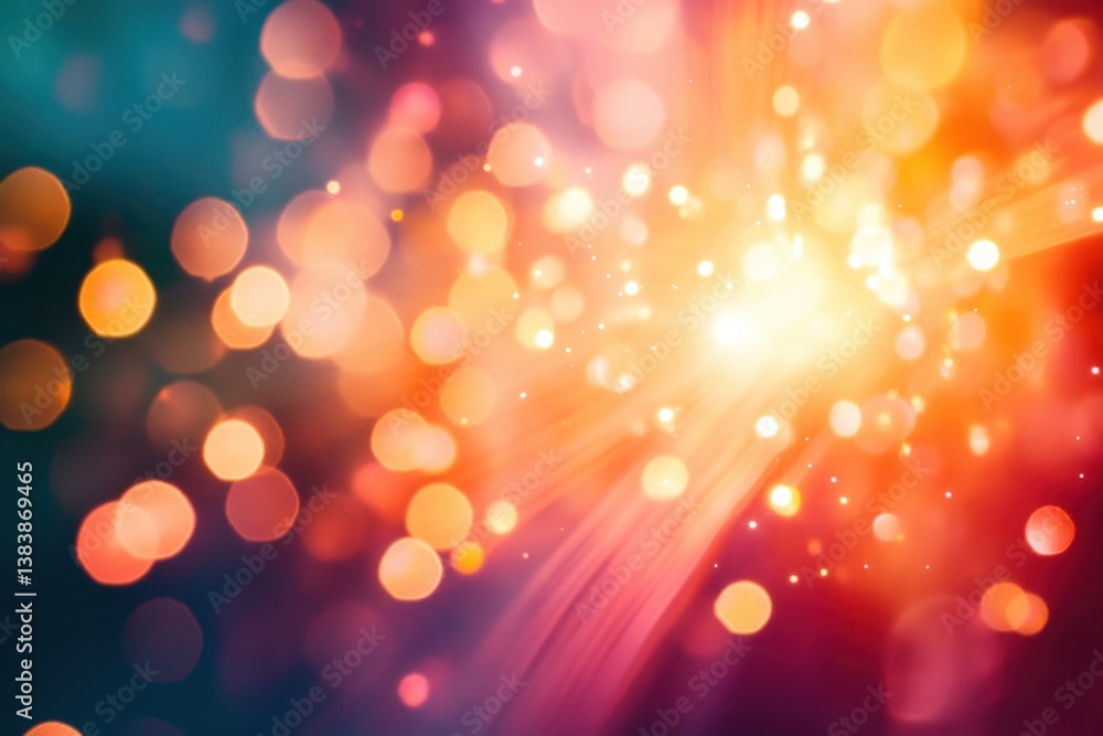 Colorful light bursts create a vibrant abstract background for creative projects and design Colorful light bursts create a vibrant abstract background for creative projects and design
