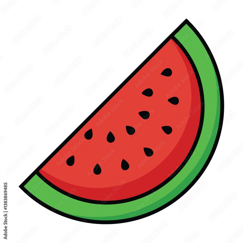 watermelon vector illustration watermelon vector illustration