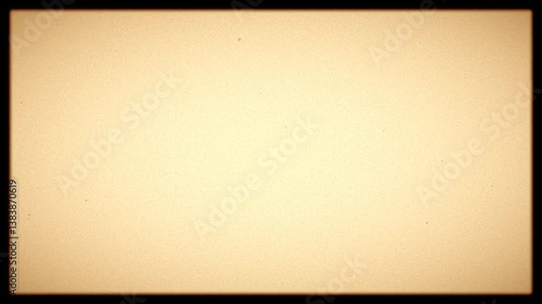 Vintage Film Frame with Grain and Scratches in Sepia Tones. FL0087