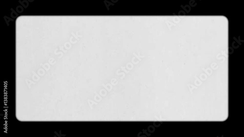 Horizontal Vintage Movie Frame with Real Film Dust and Scratches. FL0089