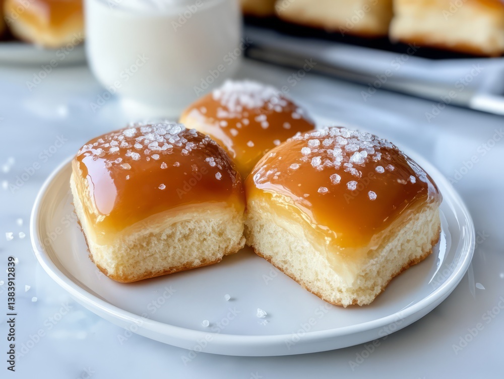 Sweet Caramel Rolls with Sea Salt Sweet Caramel Rolls with Sea Salt
