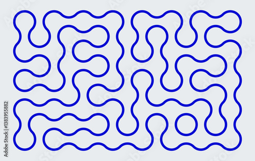 background with black liquid connected circle dots. metaballs pattern on white. abstract geometric shapes collection Point movement flat icon	